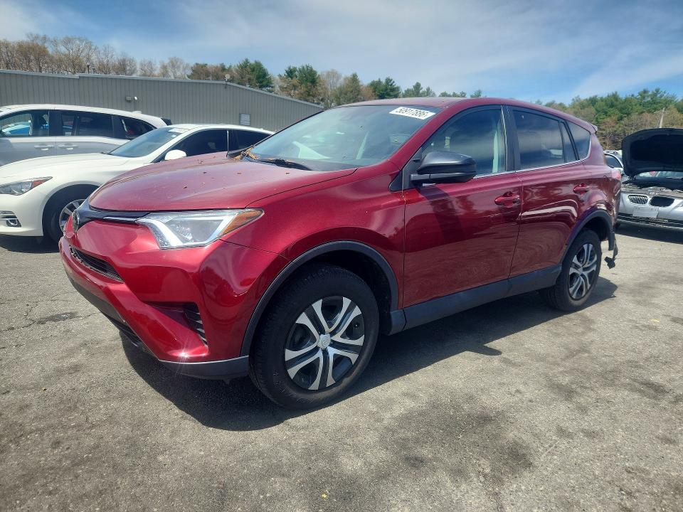 2018 Toyota Rav 4 VIN 2T3BFREV6JW725681 COPART salvage auction — REAR END, Id - Salvage Certificate Of Title, sold $5,600 on 2026-07-02 (photo 1)