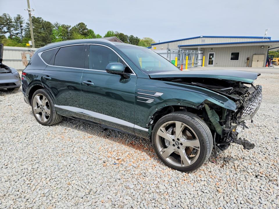 2023 Genesis Gv80 VIN KMUHCESC5PU143279 COPART salvage auction — FRONT END, Ga - Cert Of Title-Salvage, sold $13,300 on 2026-07-07 (photo 4)