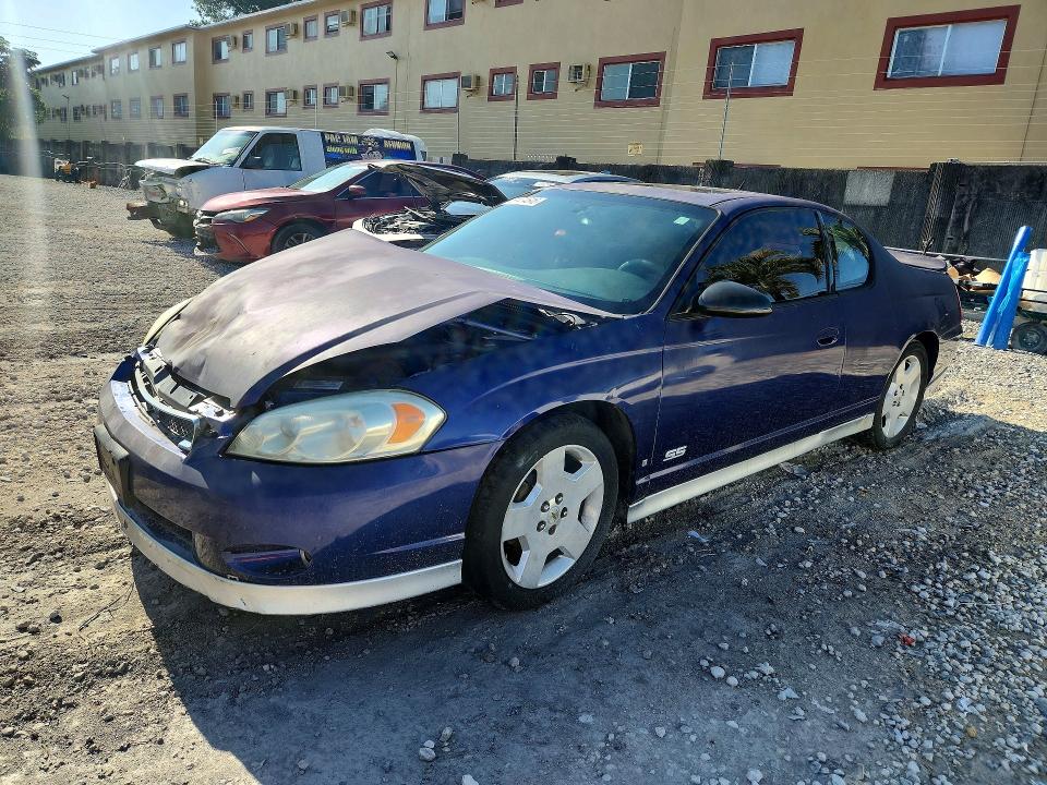 2007 Chevrolet Monte carlo VIN 2G1WL16C279311110 — COPART salvage auction photo