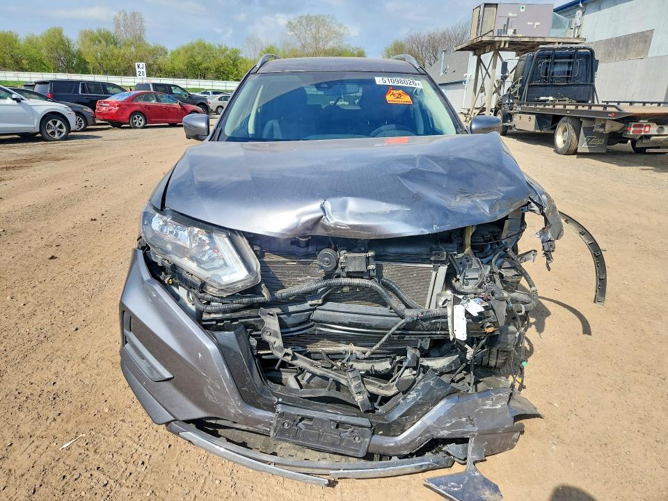 2020 Nissan Rogue VIN JN8AT2MT7LW035653 COPART salvage auction — FRONT END, Mi - Certificate Of Title, sold $3,000 on 2026-07-15 (photo 5)