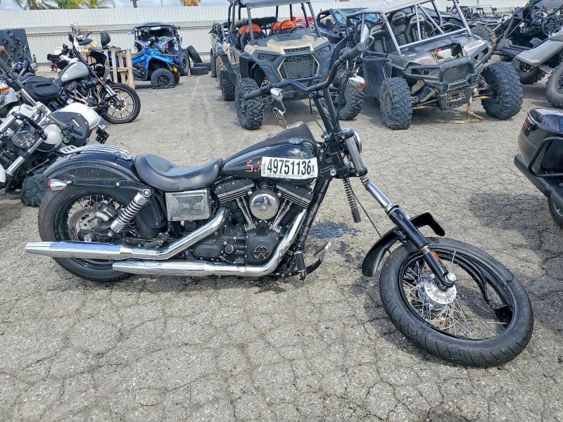 2016 Harley-davidson Street bob VIN 1HD1GXM36GC313882 — COPART salvage auction photo