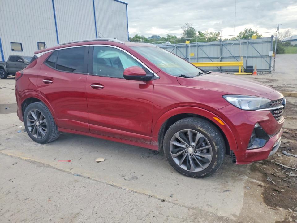 2021 Buick Encore VIN KL4MMDSLXMB134992 COPART salvage auction — FRONT END, Id - Salvage Certificate Of Title, sold $4,200 on 2026-07-29 (photo 4)