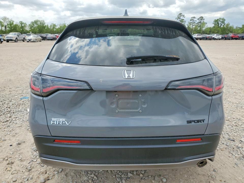 2025 Honda Hr-v VIN 3CZRZ1H58SM712737 COPART salvage auction — SIDE, Tx - Salvage Vehicle Title, sold $10,400 on 2026-07-02 (photo 6)