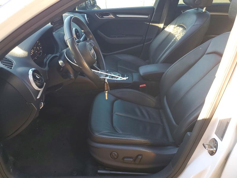 2018 Audi A3 VIN WAUAUGFF5J1094527 COPART salvage auction — FRONT END, Co - Public - Salvage Title, sold $3,800 on 2026-07-18 (photo 7)