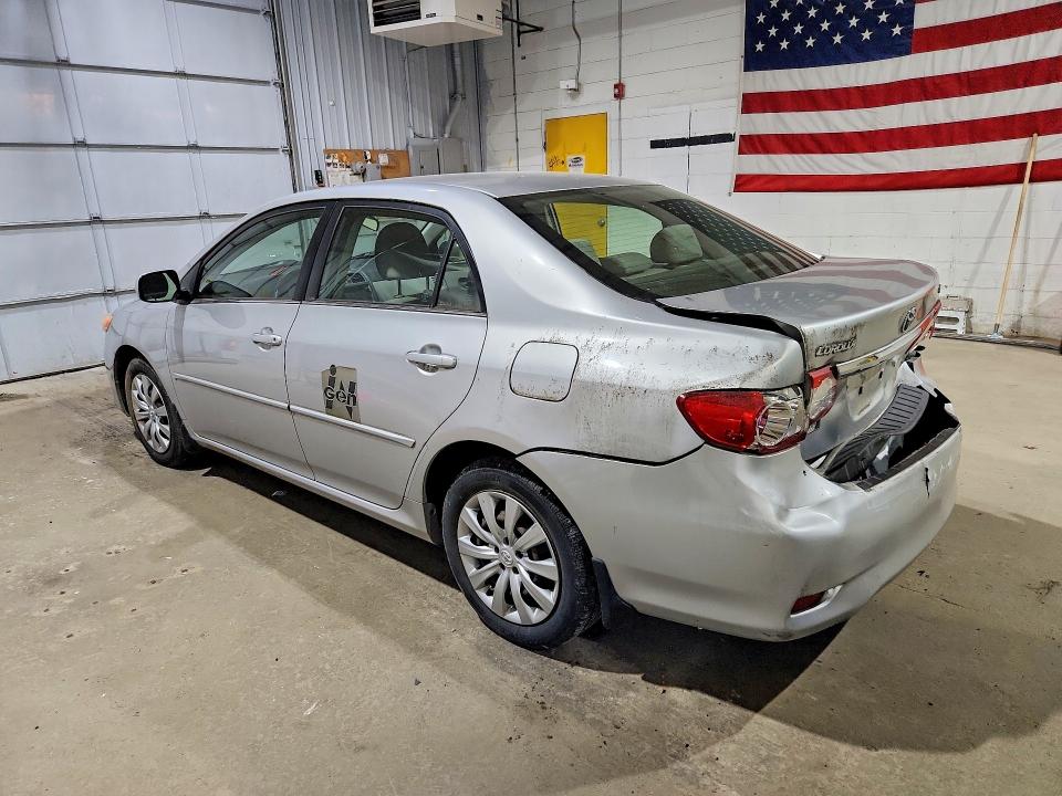 2013 Toyota Corolla VIN JTDBU4EE5DJ122992 COPART salvage auction — REAR END, Nh - Cert Of Title-Salvage, sold $2,600 on 2026-07-07 (photo 2)