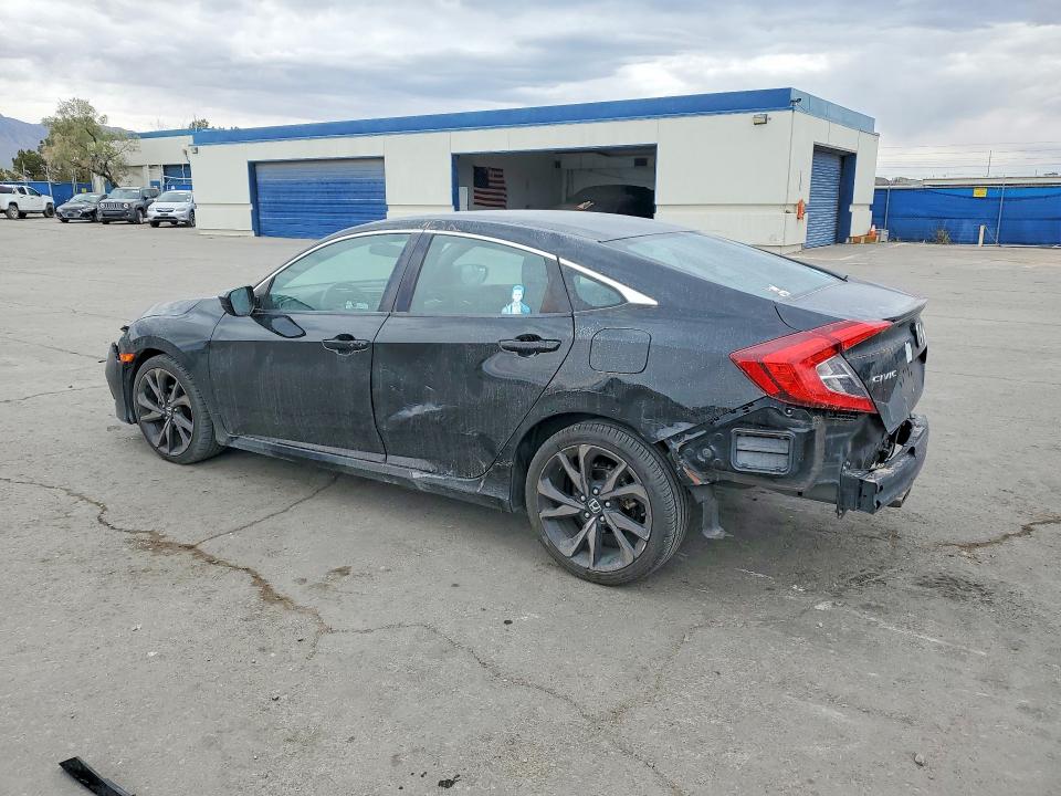 2020 Honda Civic VIN 19XFC2F84LE200773 COPART salvage auction — REAR END, Tx - Salvage Vehicle Title, sold $2,600 on 2026-07-31 (photo 2)