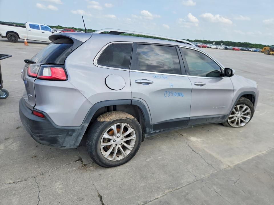 2019 Jeep Cherokee VIN 1C4PJLCB3KD240911 COPART salvage auction — ALL OVER, Tx - Salvage Vehicle Title, sold $1,550 on 2026-07-09 (photo 3)