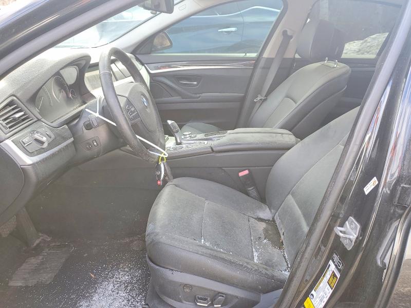 2013 BMW 5er VIN WBAXH5C5XDD115132 COPART salvage auction — REAR END, Salvage Title, sold $675 on 2026-08-04 (photo 7)