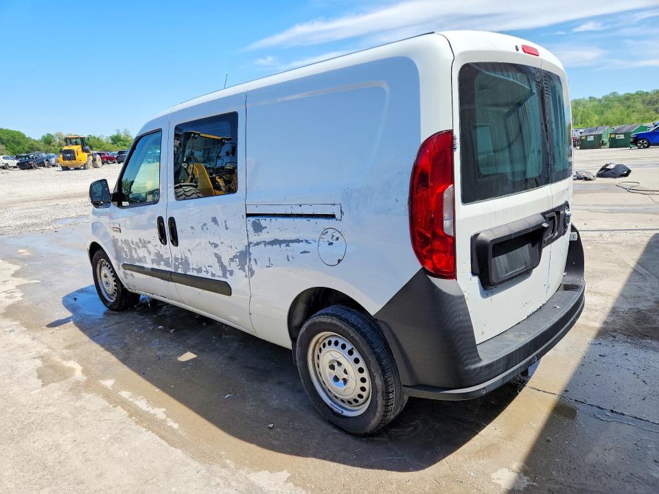 2021 Ram Promaster city VIN ZFBHRFAB4M6U37310 COPART salvage auction — SIDE, Va - Cert Of Title - Salvage, sold $1,800 on 2026-07-15 (photo 2)
