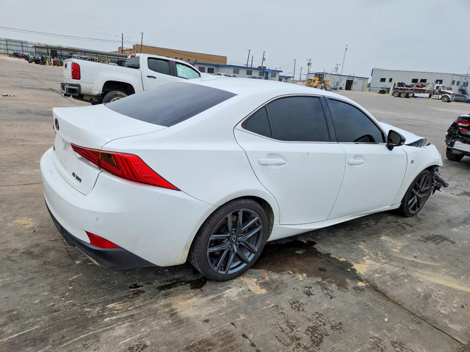 2019 Lexus Is VIN JTHBA1D28K5099954 COPART salvage auction — FRONT END, Tx - Salvage Vehicle Title, sold $4,450 on 2026-07-09 (photo 3)