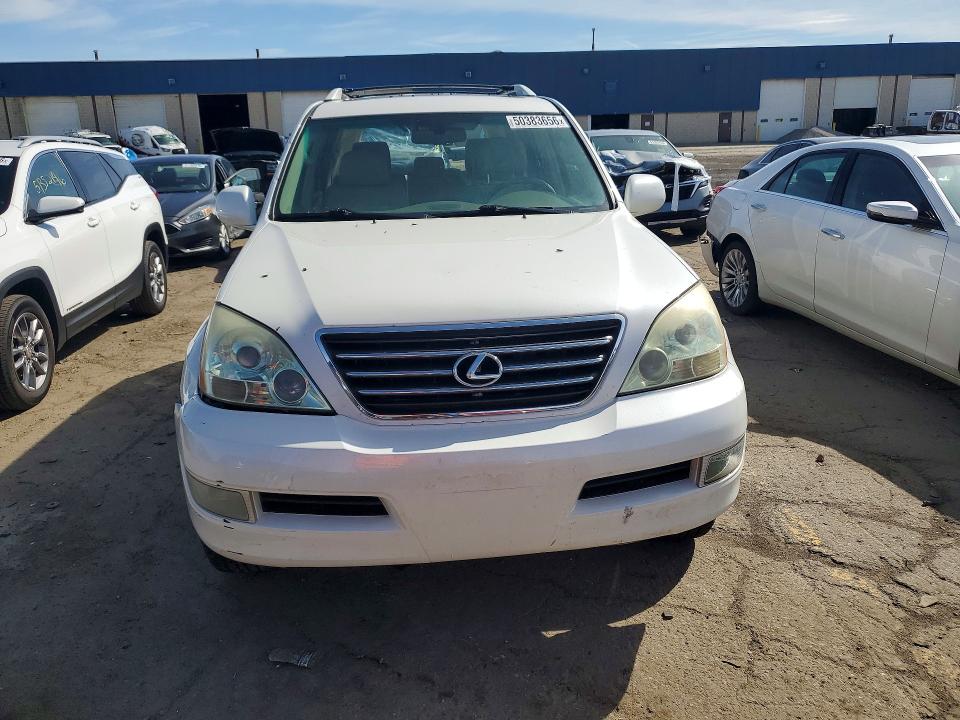 2008 Lexus Gx VIN JTJBT20X080167685 COPART salvage auction — REAR END, Nc - Salvage Certificate Of Title, sold $4,300 on 2026-07-10 (photo 5)