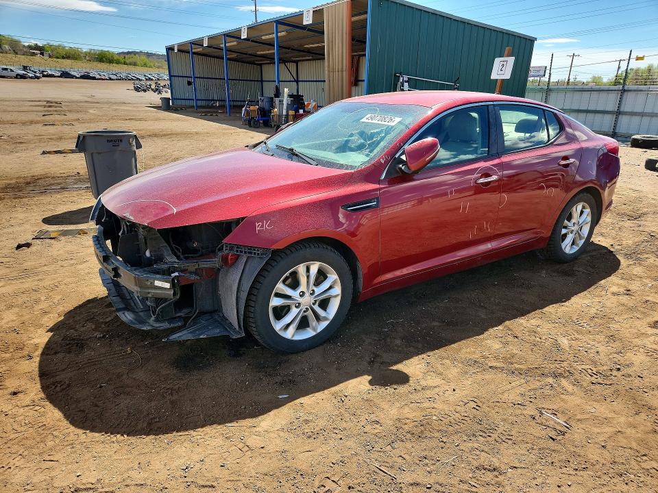 2012 Kia Optima VIN 5XXGN4A79CG070828 COPART salvage auction — FRONT END, Id - Salvage Certificate Of Title, sold $625 on 2026-07-20 (photo 1)