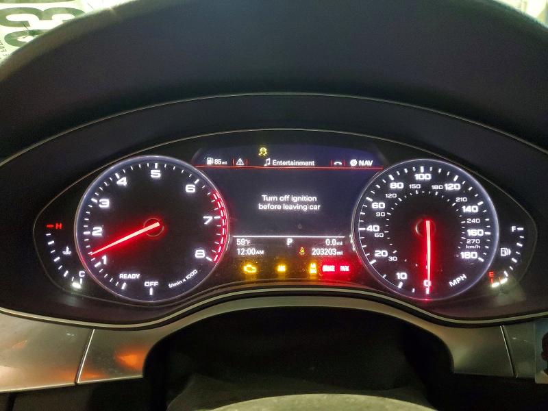2017 Audi A7 VIN WAU22AFC0HN023221 COPART salvage auction — VANDALISM, Mi - Certificate Of Title, sold $2,900 on 2026-07-14 (photo 9)