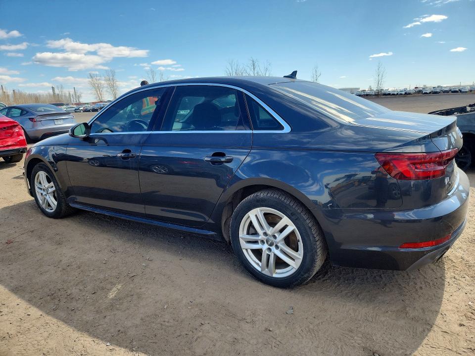 2018 Audi A4 VIN WAUBNAF45JA215926 COPART salvage auction — FRONT END, ON - PERMIT SALVAGE, sold $3,600 on 2026-07-21 (photo 2)