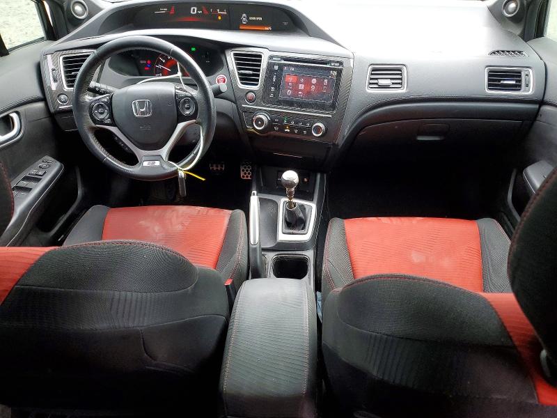 2014 Honda Civic VIN 2HGFB6E52EH702384 COPART salvage auction — FRONT END, Ca - Salvage Certificate, sold $50 on 2026-08-20 (photo 8)