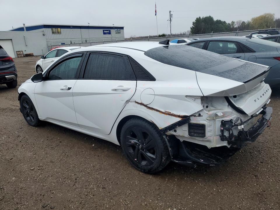 2021 Hyundai Elantra VIN KMHLM4AG9MU212314 COPART salvage auction — FRONT END, On - No Title Available, sold $4,050 on 2026-07-28 (photo 2)