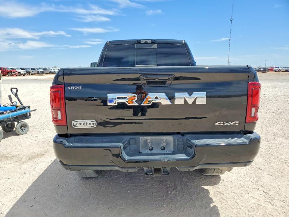 2025 Ram 2500 VIN 3C6UR5SL7SG512646 COPART salvage auction — FRONT END, Tx - Salvage Vehicle Title, sold $25,750 on 2026-07-29 (photo 6)