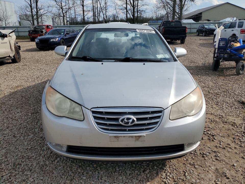 2010 Hyundai Elantra VIN KMHDU4AD7AU016457 COPART salvage auction — UNDERCARRIAGE, Ny - Mv907A-Parts Only, sold $450 on 2026-07-15 (photo 5)