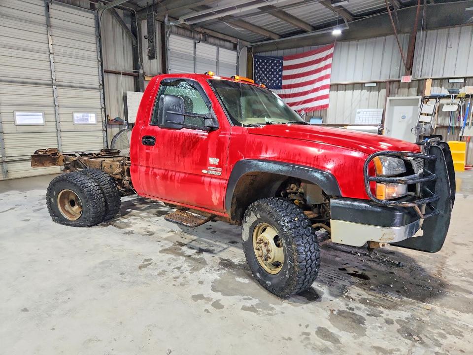 2003 Chevrolet Silverado 3500 VIN 1GBJK34113E247395 COPART salvage auction — FRONT END, Ar - Cert Of Title-Salvage, sold $1,550 on 2026-07-08 (photo 4)