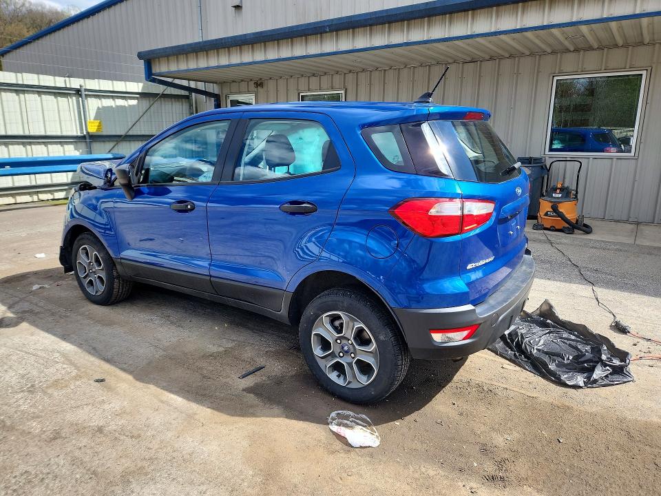 2020 Ford Ecosport VIN MAJ6S3FL2LC336913 COPART salvage auction — FRONT END, Pa - Certificate Of Salvage, sold $600 on 2026-07-02 (photo 2)