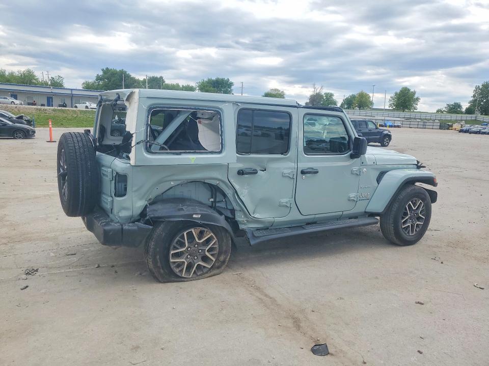 2024 Jeep Wrangler / VIN 1C4PJXEG7RW332232 COPART salvage auction — SIDE, Mo - Salvage Certificate Of Title, sold $16,100 on 2026-07-21 (photo 3)