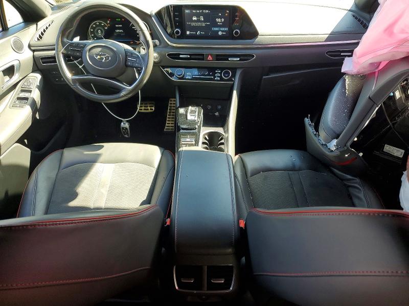 2021 Hyundai Sonata VIN 5NPEJ4J2XMH090549 COPART salvage auction — SIDE, Nj - Cert Of Title-Salvage, sold $5,600 on 2026-07-28 (photo 8)