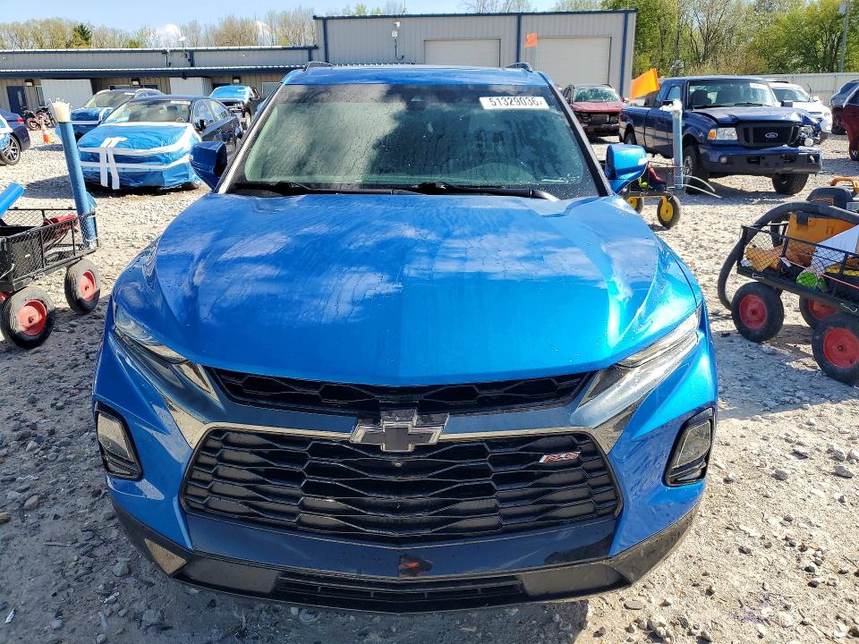 2020 Chevrolet Blazer VIN 3GNKBKRS5LS721969 COPART salvage auction — VANDALISM, Mi - Certificate Of Title, sold $15,500 on 2026-07-30 (photo 5)