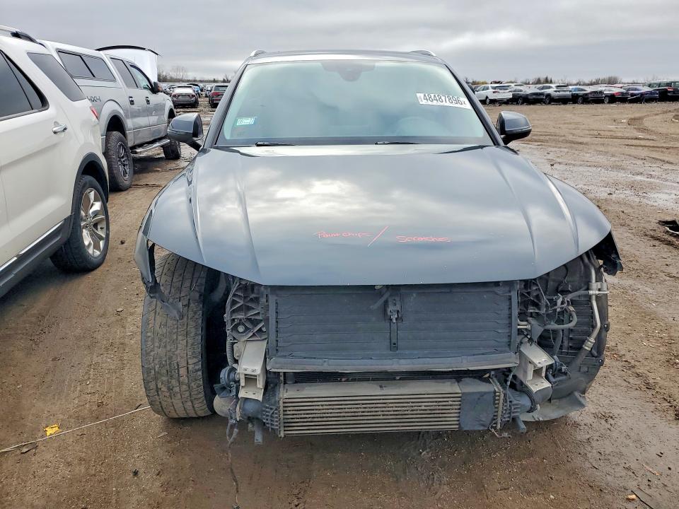 2018 Audi Q5 VIN WA1BNAFY8J2019988 COPART salvage auction — FRONT END, Il - Salvage Certificate, sold $6,300 on 2026-07-02 (photo 5)