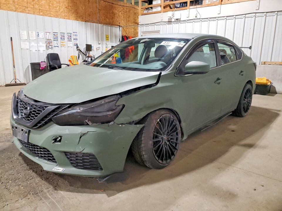 2017 Nissan Sentra VIN 3N1AB7AP1HY287209 COPART salvage auction — MECHANICAL, Ak - Cert Of Veh Title-Reconstructe, sold $20 on 2026-07-14 (photo 1)