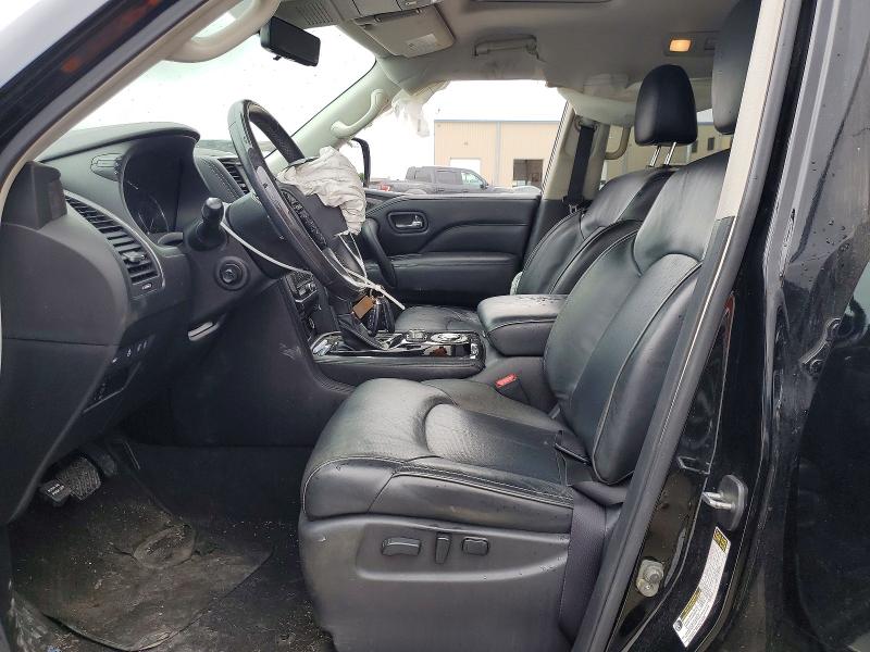 2020 Infiniti Qx80 VIN JN8AZ2NF3L9704653 COPART salvage auction — FRONT END, Tx - Salvage Vehicle Title, sold $6,300 on 2026-07-09 (photo 7)