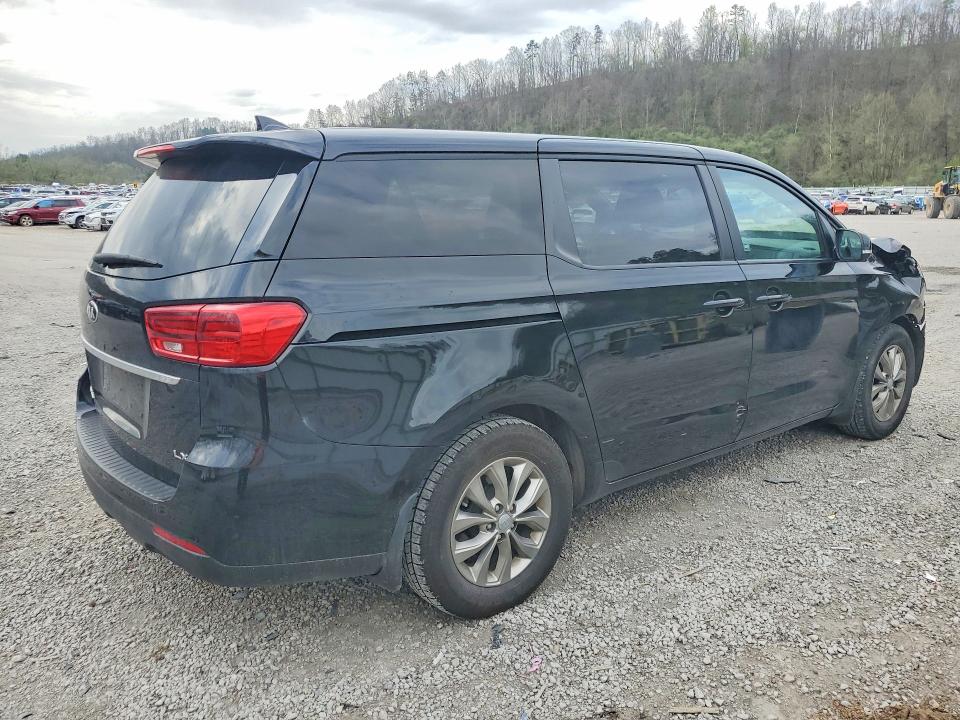 2021 Kia SEDONA VIN KNDMB5C17M6667857 COPART salvage auction — FRONT END, Wv - Salvage Certificate, sold $225 on 2026-07-30 (photo 3)