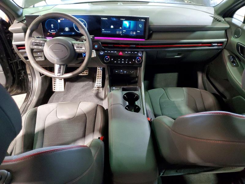 2025 Hyundai Sonata VIN KMHL54JC6SA496347 COPART salvage auction — FRONT END, Mi - Scrap Certificate Of Title, sold $6,200 on 2026-07-05 (photo 8)