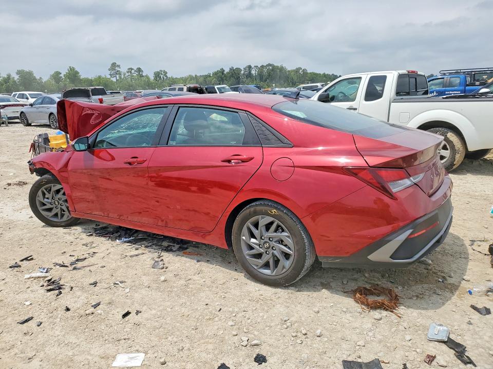 2024 Hyundai Elantra VIN KMHLM4DG9RU819655 COPART salvage auction — FRONT END, Tx - Salvage Vehicle Title, sold $1,750 on 2026-07-07 (photo 2)