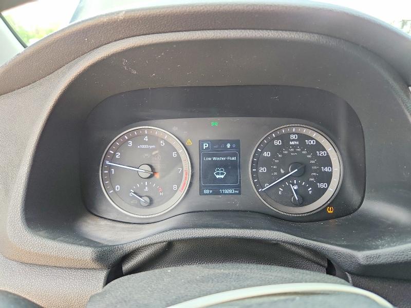 2018 Hyundai Tucson VIN KM8J3CA43JU695689 COPART salvage auction — FRONT END, Salvage Title, sold $250 on 2026-07-29 (photo 9)