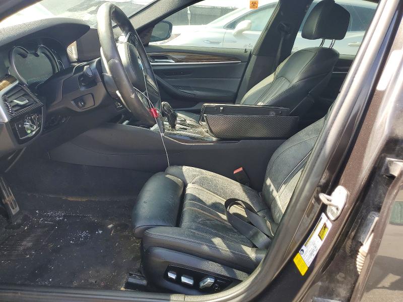 2019 BMW 5er VIN WBAJE5C59KWW39355 COPART salvage auction — WATER/FLOOD, Fl - Certificate Of Title (P), sold $8,900 on 2026-07-30 (photo 7)
