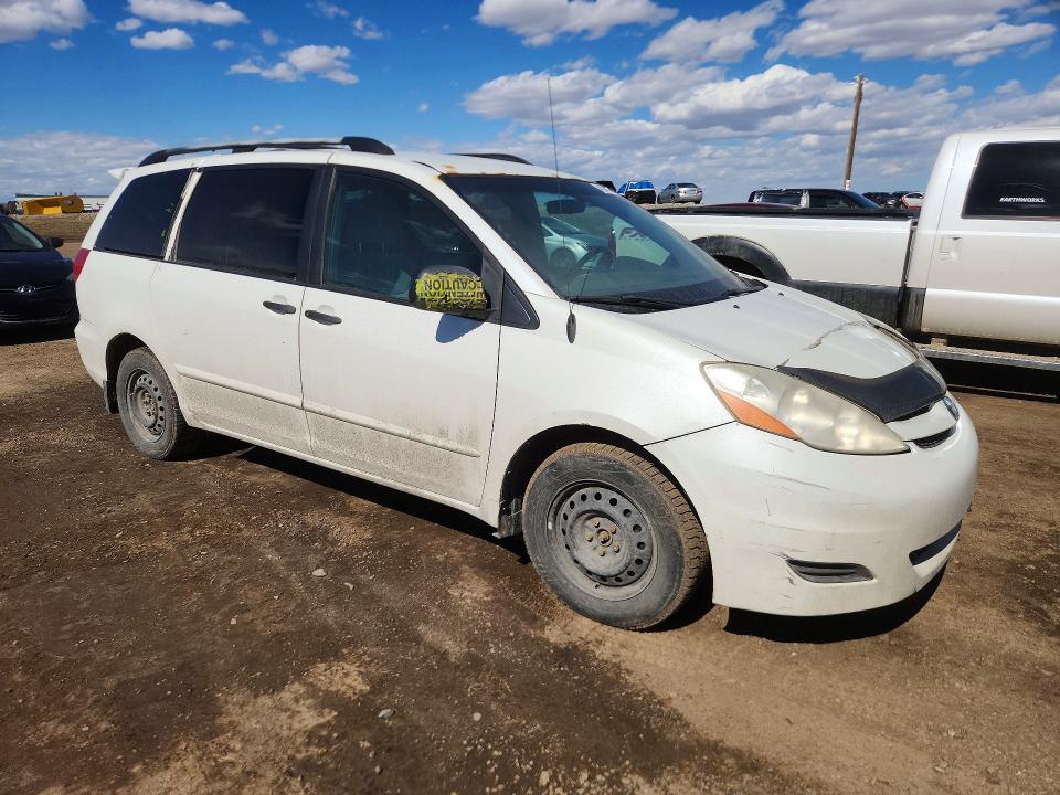 2009 Toyota Sienna VIN 5TDZK29C09S231050 COPART salvage auction — SIDE, Ab - Bos - Salvage, sold $1,750 on 2026-07-07 (photo 4)