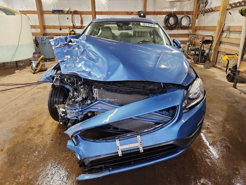 2014 Volvo S60 VIN YV1612FH3E1284333 COPART salvage auction — FRONT END, Il - Salvage Certificate, sold $450 on 2026-08-17 (photo 5)