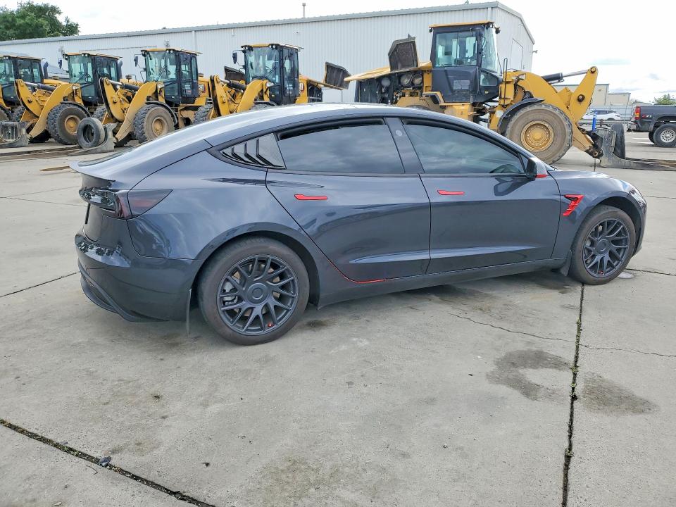 2024 Tesla Model 3 VIN 5YJ3E1EAXRF783610 COPART salvage auction — FRONT END, Salvage Title, sold $9,100 on 2026-07-20 (photo 3)