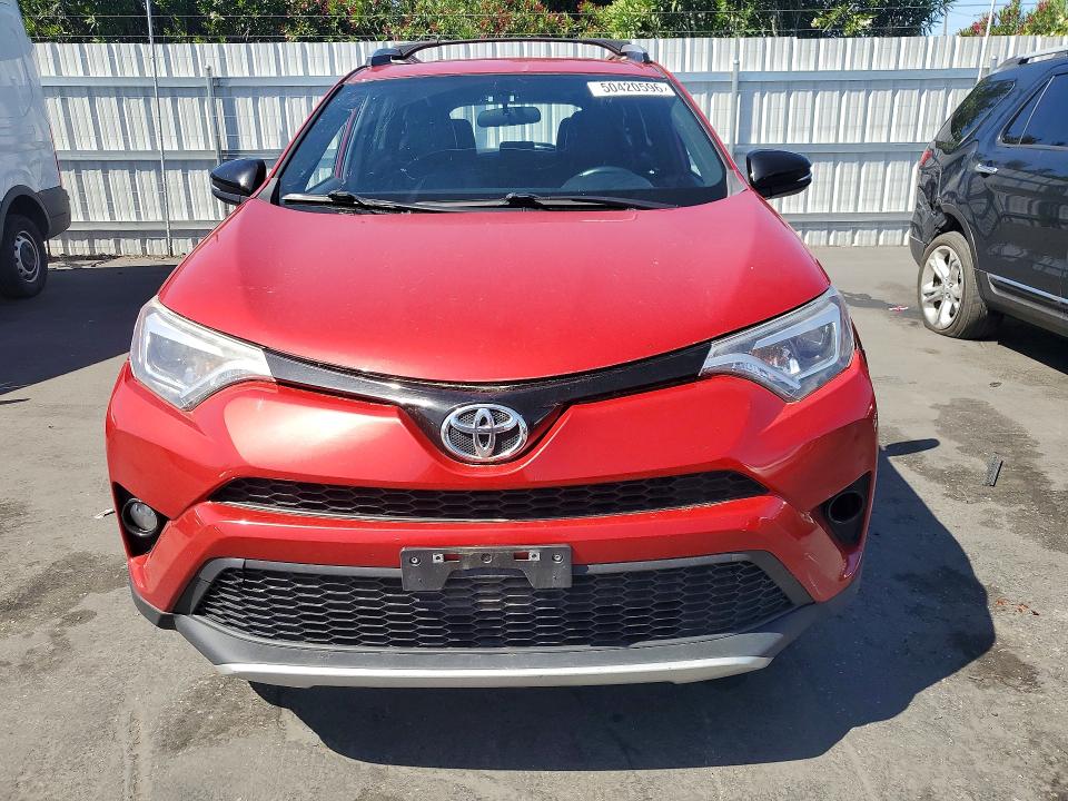 2016 Toyota Rav 4 VIN 2T3JFREV5GW434514 COPART salvage auction — REAR END, Ca - Salvage Certificate, sold $6,700 on 2026-07-02 (photo 5)