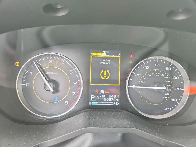 2021 Subaru Xv VIN JF2GTHRC8MH202840 COPART salvage auction — HAIL, Tx - Certificate Of Title, sold $6,200 on 2026-07-28 (photo 9)