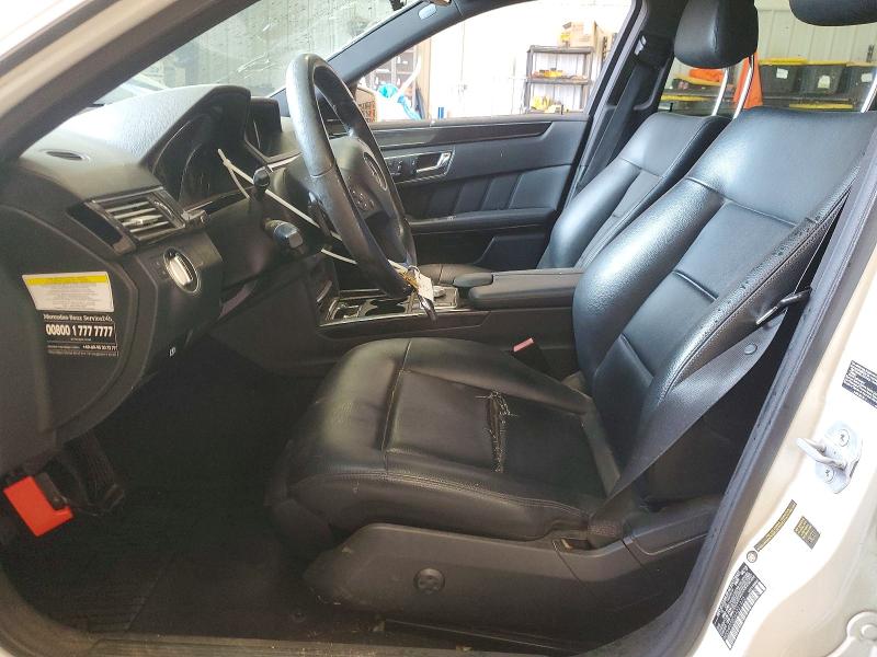 2010 Mercedes-benz E-class VIN WDDHF5GB0AA231973 COPART salvage auction — FRONT END, Tx - Certificate Of Title, sold $2,800 on 2026-07-02 (photo 7)