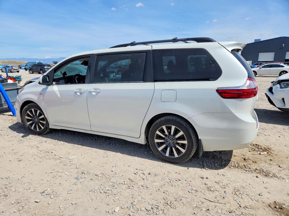 2018 Toyota Sienna VIN 5TDDZ3DC4JS195824 COPART salvage auction — FRONT END, Ut - Salvage Certificate, sold $4,900 on 2026-07-24 (photo 2)