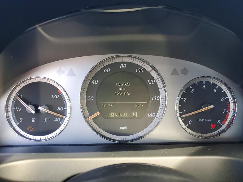 2008 Mercedes-benz C-klasse VIN WDDGF56X78F138938 COPART salvage auction — WATER/FLOOD, HI - CERTIFICATE OF SALVAGE, sold $450 on 2026-07-27 (photo 9)
