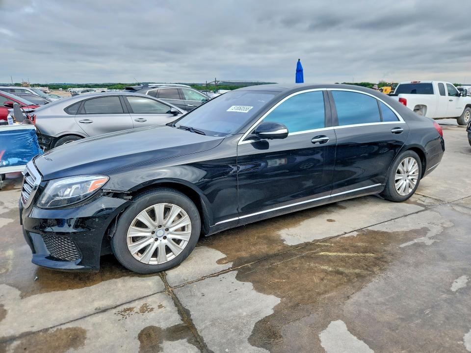 2014 Mercedes-benz S-klasse VIN WDDUG8CBXEA063087 COPART salvage auction — FRONT END, Tx - Certificate Of Title (P), sold $9,400 on 2026-07-29 (photo 1)