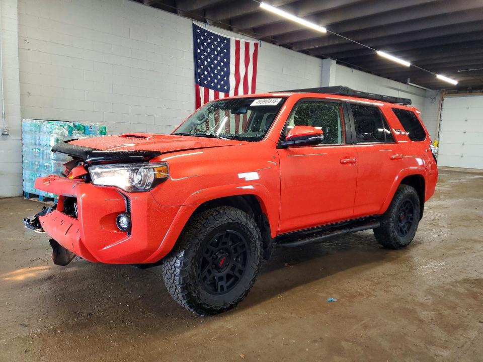 2024 Toyota 4runner VIN JTERU5JR6R6257790 COPART salvage auction — FRONT END, Ia - Cert Of Title-Salvage Title, sold $23,000 on 2026-07-09 (photo 1)