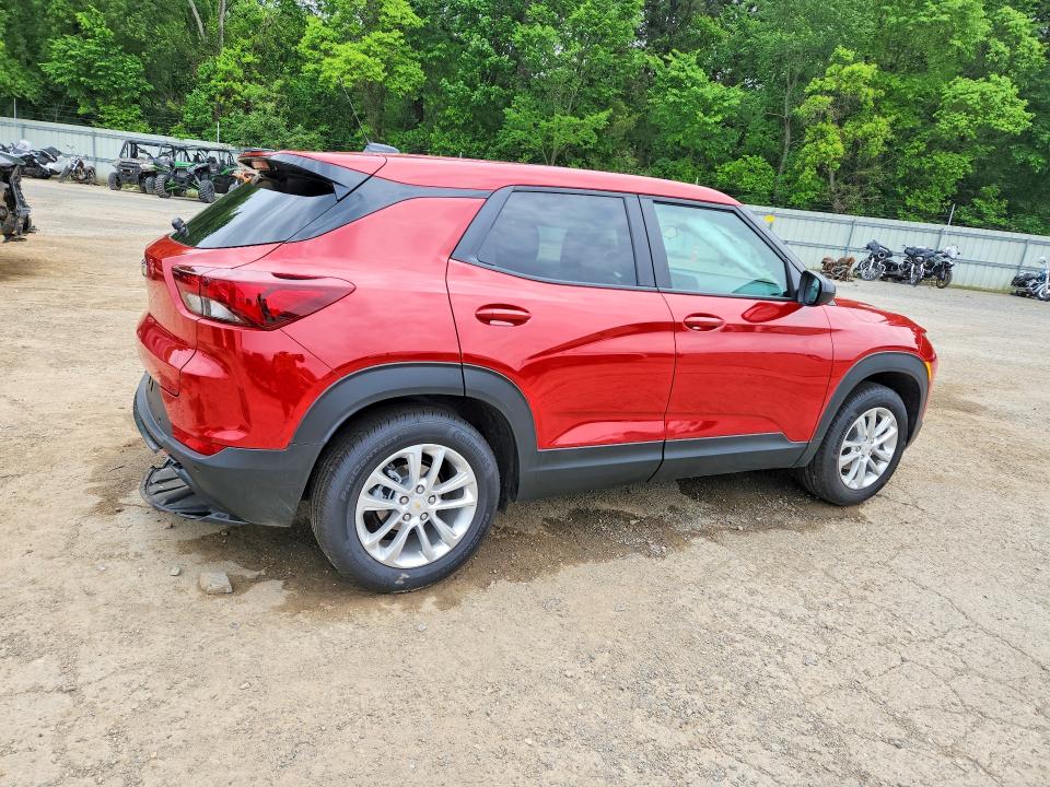 2026 Chevrolet Trailblazer VIN KL79MMSP8TB156211 COPART salvage auction — REAR END, La - Cert Of Title-Salvage, sold $8,500 on 2026-07-16 (photo 3)