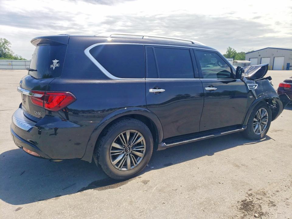2019 Infiniti VIN JN8AZ2NE7K9231216 COPART salvage auction — FRONT END, Nc - Certificate Of Title, sold $625 on 2026-07-21 (photo 3)