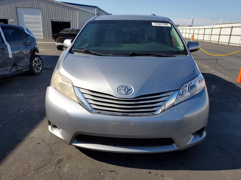 2015 Toyota VIN 5TDKK3DC2FS644940 COPART salvage auction — SIDE, Ca - Salvage Certificate, sold $2,100 on 2026-07-02 (photo 5)