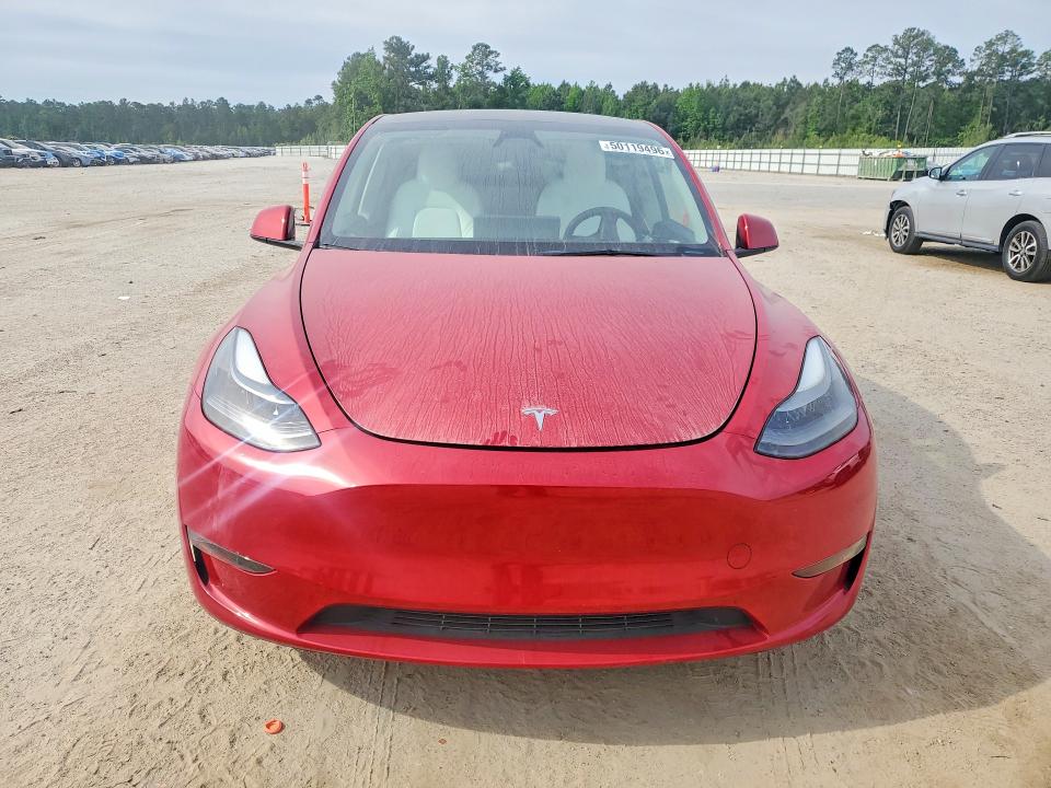 2023 Tesla Model y VIN 7SAYGAEE9PF964913 COPART salvage auction — SIDE, Sc - Cert Of Title-Salvage, sold $13,500 on 2026-07-27 (photo 5)