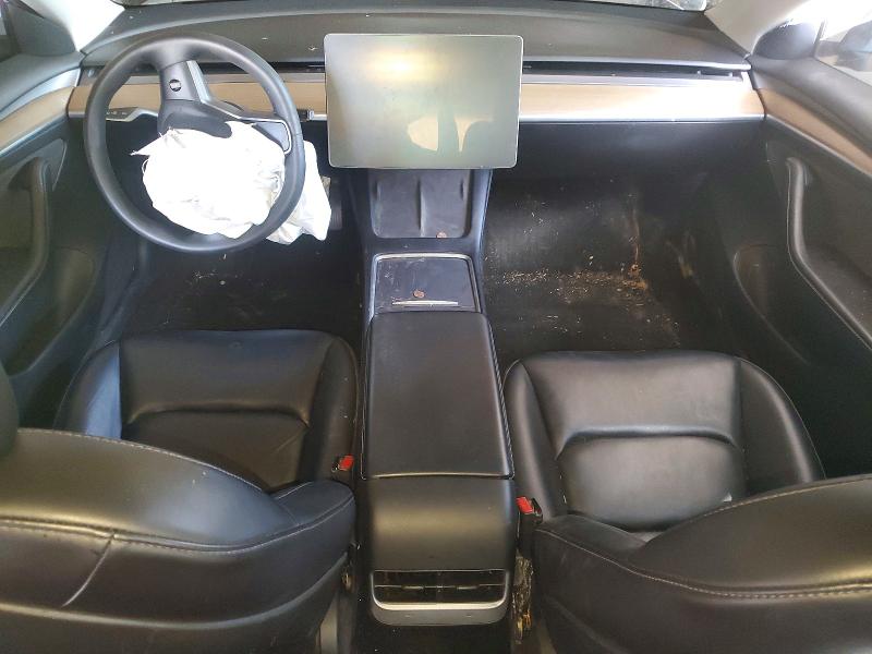 2022 Tesla Model 3 VIN 5YJ3E1EA0NF106527 COPART salvage auction — FRONT END, AZ - CERT OF TITLE - SALVAGE, sold $5,900 on 2026-07-27 (photo 8)